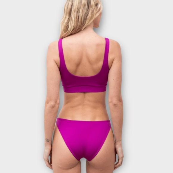 NWT Left on Friday Wear To Bikini Bottom XL Hot Pink - Picture 4 of 12